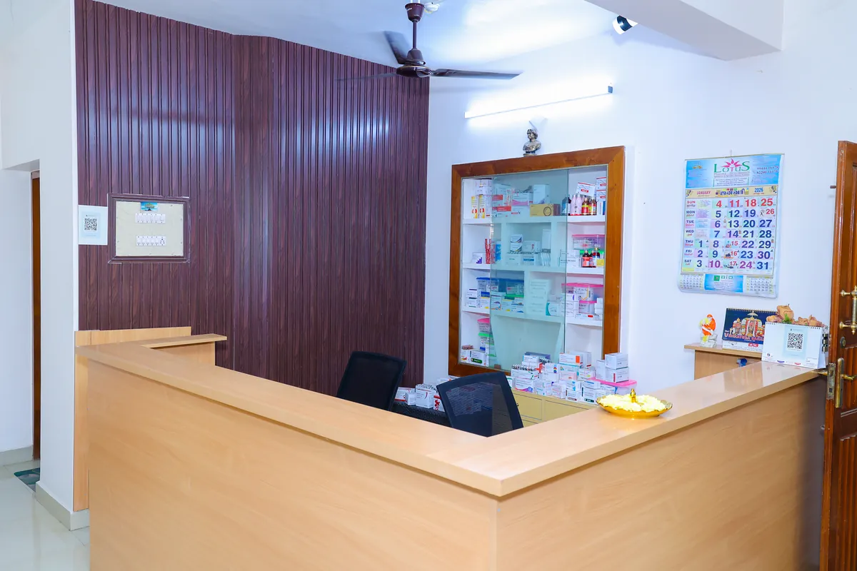 Pharmacy counter shelves